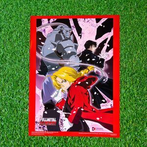 Vintage Fullmetal Alchemist Poster 2004 Funimation Starmakers Ed Al Roy #3415